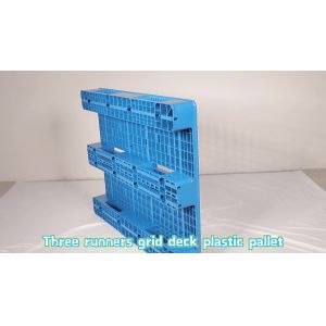 Industry Logistics cheap euro 4-way grid moistureproof plastic pallet for sales