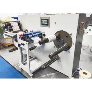 High Speed Label Paper Film Slitting Rewinding Machine SR-350/450FG