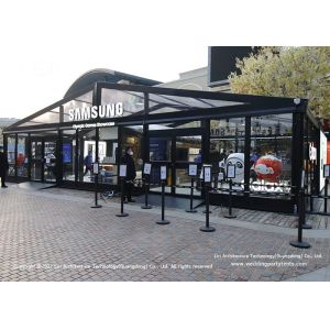 China Samsung Temporary Exhibition Hall outdoor Transparent Tent For 2022 Olympic Winter Games on sale