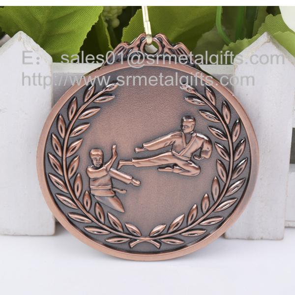 3D metal Taekwondo medals