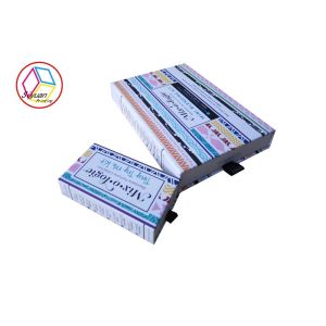 Large Cosmetic Box With Foam Insert Complex Patterns ISO Certification