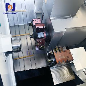 Mini Slant Bed CNC Lathe TCK40 GSK Control Turning Center For Metal Parts