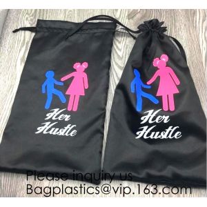 Cheap Satin Gift Bag For Gym,Low MOQ Customized Logo Size Satin Drawstring Bag,Drawstring Pouch For Cosmetic, bagease package for sale