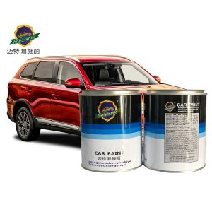 Customized 2k Solid Paint Stable Weather Resistant Auto Refinish Paint