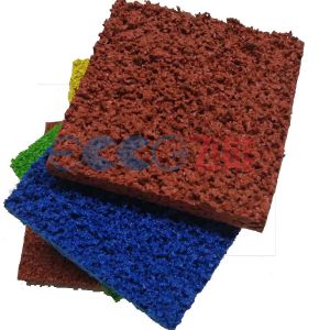 Polyurethane Binder Rubber Granules Flooring EPDM Playground Rubber Surface
