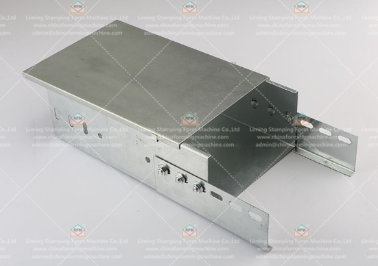 2.5mm Thick Punching Plc Cable Tray Roll Forming Machine