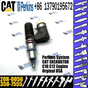 Huida C10/C12 engine fuel injector 212-3467 10R-1259 350-7555 20R-0056 with