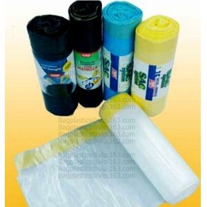 ASTM D6400 100% Compostable Trash Bags, 2.6 Gallon, 9.84 Liter, 100 Count, Extra