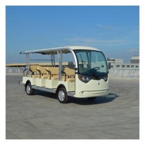 14 Seats Electric Sightseeing Bus 72v Lithium Battery Custom Golf Carts For Park