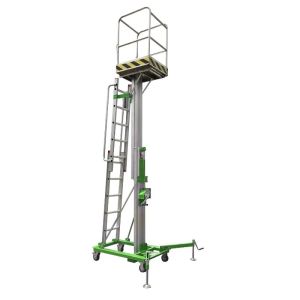 Cheap Manual Winch Elevating Lift Elevating Work Platform for sale