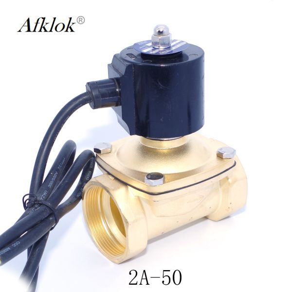 Quality Brass 2 inch Fountain Normally Closed Underwater Dedicated Solenoid Valves wholesale