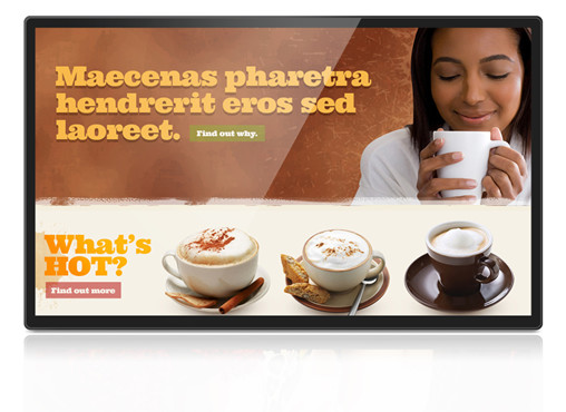 Quality 24" LCD Full HD LED Backlight Android Touch Monitor With Android 7.1 Operating System wholesale