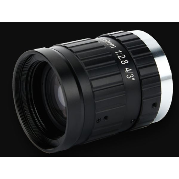 4/3" 35mm C mount, F2.8 20Megapixel Manul Iris Lens, Factory Automation Lens,