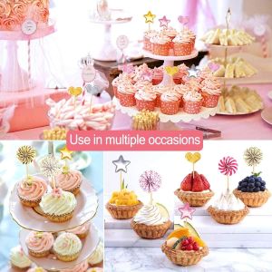 Birthday Cake Topper Set Happy Birthday Cupcake Topper Letters Cake Candles