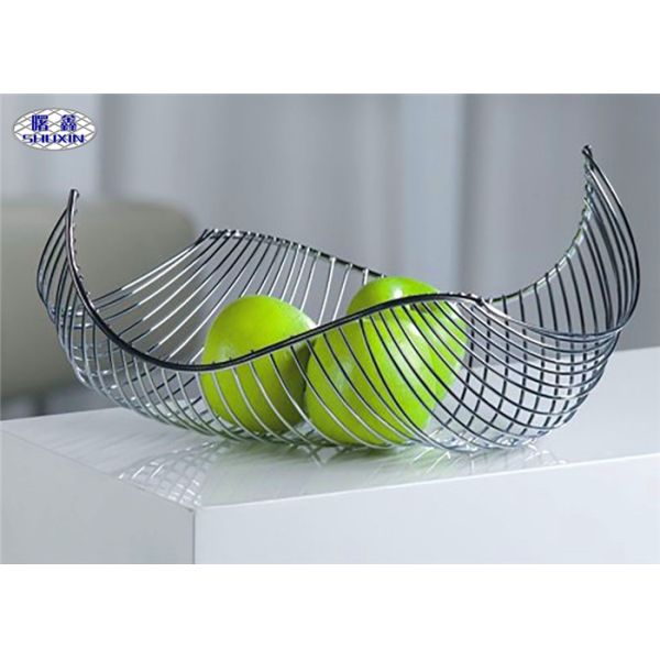 Boat Shape Fruit And Vegetable Baskets Decorative Anti - Rust Container