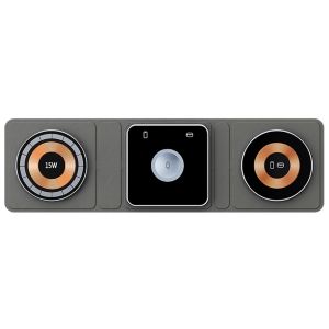 USB-C Input Port Wireless Charging Pad With 2W Max Watch Charging Power