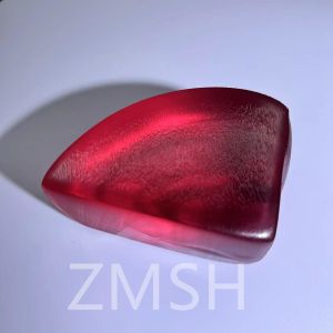 Paparacha sapphire raw gemstone lab-made orange pink sapphire gemstone Mohs