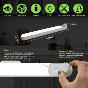 1.2W Rechargeable Wireless Under Cabinet Lighting / 200g Cupboard Motion Sensor