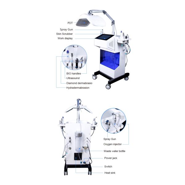 Face Hydro Diamond Peel Microdermabrasion Machine