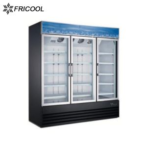 R290 GAS Commercial 3 Door Merchandiser Refrigerator 41.3 Cu.Ft
