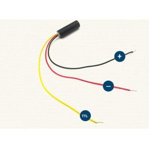 650nm 50mw Red Dot Laser Diode Module with 0-50KHZ TTL Modulation