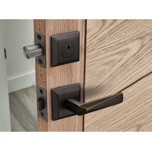 Amertop brass deadbolt lock with double handle lever Reversible for Left Right
