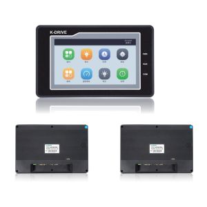 7 Inch Industrial HMI Touch Screen Plastic Material Multi Language