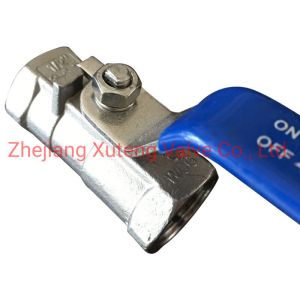 Threaded Stainless Steel Ball Valve Q11F-1000WOG with 1PC BSPT Threaded Connection
