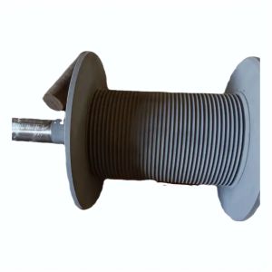 10-10000 M Rope Length Grooved Winch Drum With Lebus Or Spiral Rope Groove Type
