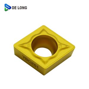 CCMT120408 HR Carbide CNC Turning Insert with High Efficiency for Steel Parts