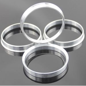 Aliuminum OD74.1 ID72.6 Wheel Hub Centric Rings With Anodize Coatings