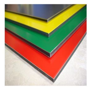 1220mm High Gloss Aluminum Composite Panel Weather Resistant 3mm