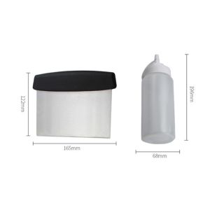 9pcs Accessories Kit Restaurant include Spatula and brush Set for Grill Cooking