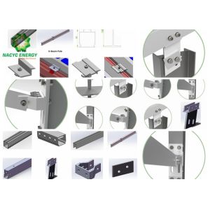 Single Pole MetisSP Solar Ground Mount System Engineered Compatible Design