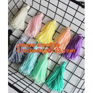 POLYESTER TASSEL, GARMENT ACCESSORIES, CURTAINS, TASSEL TRIM, FRINGE RIBBON