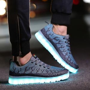 Rainbow Glowing led Shoes and Color Changing led Shoes