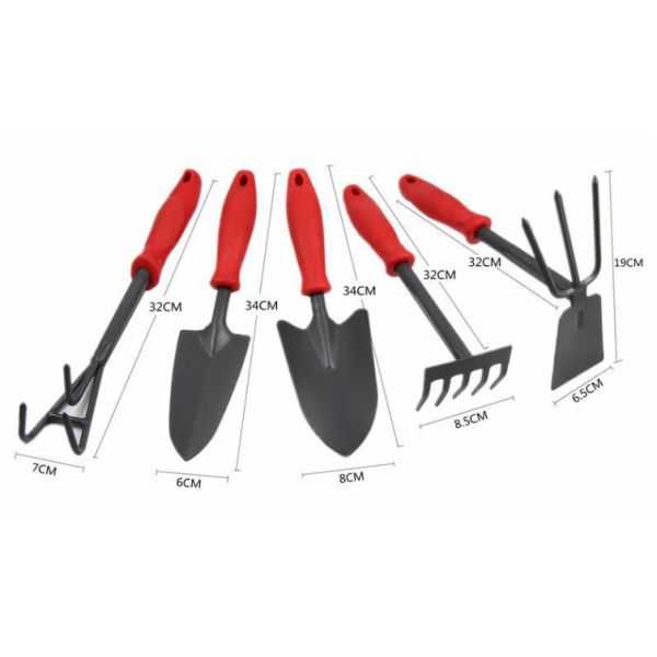 Quality Soft Rubberized Weeder Transplanter Trowel Garden Hand Tool Set wholesale