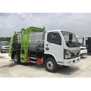Cheap Dongfeng 4X2 120HP 6 Wheeler Side Loader Refuse Truck for sale