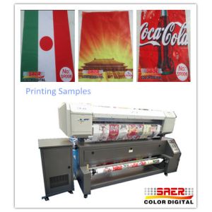 Automatic Flag Mutoh Textile Printer With High 1440 Resolution