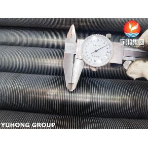 Extruded Finned Tube , ASTM A179 Carbon Steel Seamless Heat Exchanger Fin Tube