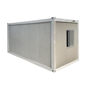 Cheap 40ft 3C/CE/CL/SAA Standard Energy Saving Modular Prefab Steel Glass Wool Sandwich Panel Folding Container House for Shipment for sale