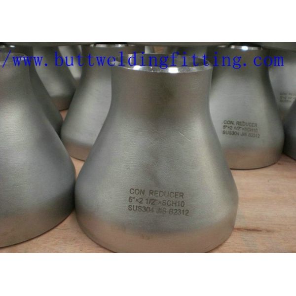 1 1/2" ECC Reducer Pipe Fittings Painted Surface Hastelloy C22 Material