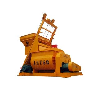 Dry Mortar Ready Mix Double Spiral Industrial Concrete Mixer JS Series 750