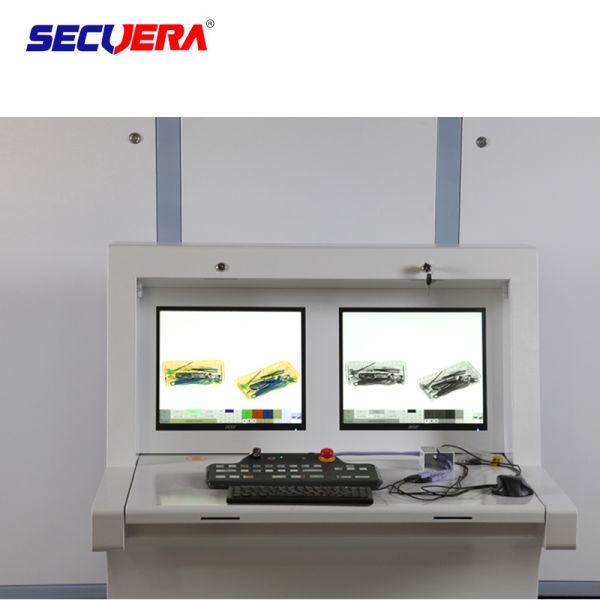 1000mm X 1000mm Tunnel X Ray Baggage Scanner ISO1600 Film For Public Place Security baggage scanning machine airport