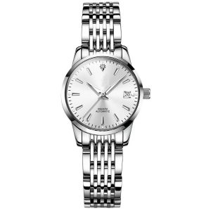 Mechanical Women'S Diamond Watch Interchangeable Strap Alloy Case