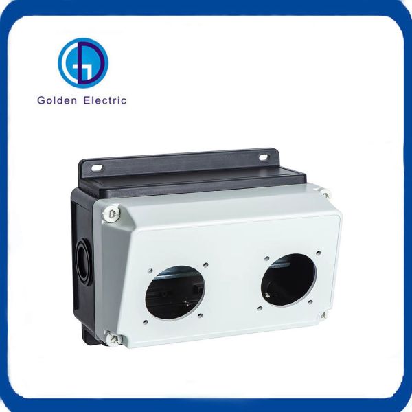 Outdoor Power Panel Distribution Box with ABS/PC Plastic Material and IP65