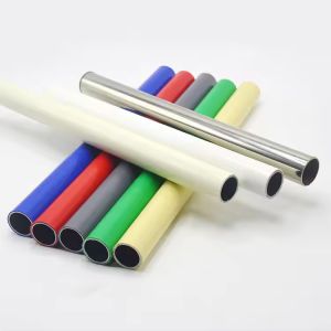 China OD 28mm Lean Pipe With Connector Flexible Pipe Lean Tube on sale