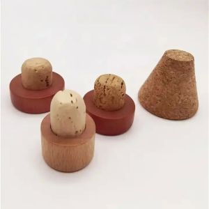 wholesale Custom Wine Corks with Logo Synthetic Cork Cap for Glass Bottles
