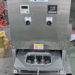 Automatic Sealer Food Aluminum Foil Tray Sealing Machine PLC