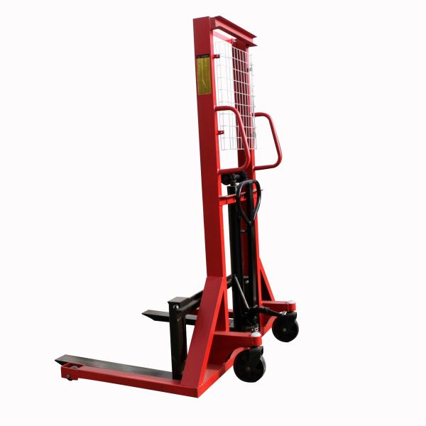 Hand Hydraulic 1.6m High Stacker Truck Warehouse Loading And Unloading Truck 1T